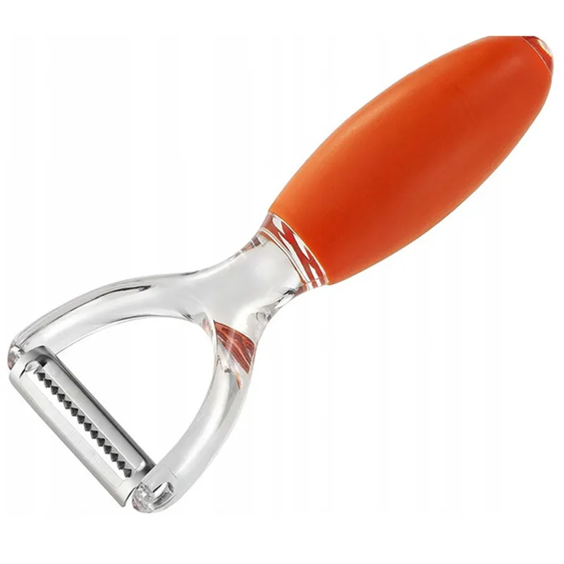 Cuțit pentru curățarea legumelor Tefal K0611814, Portocaliu