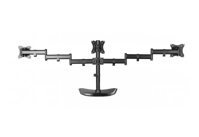 Suport birou pentru monitoare ITech MBS-13M, Negru