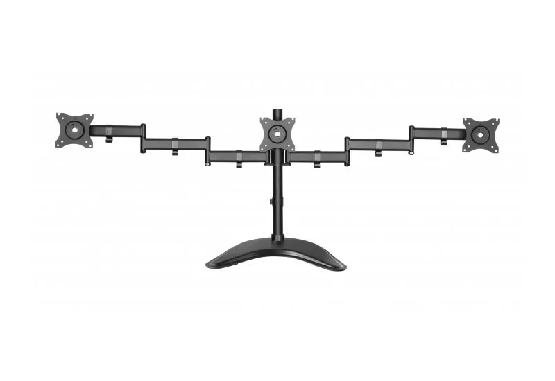 Suport birou pentru monitoare ITech MBS-13M, Negru