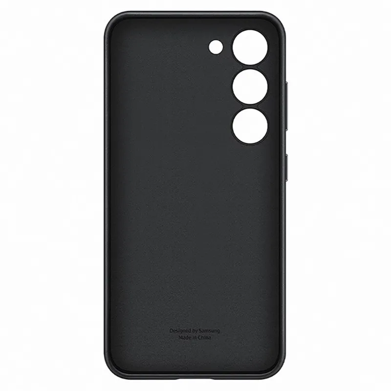 Husă Samsung Leather Cover for Galaxy S23+, Negru