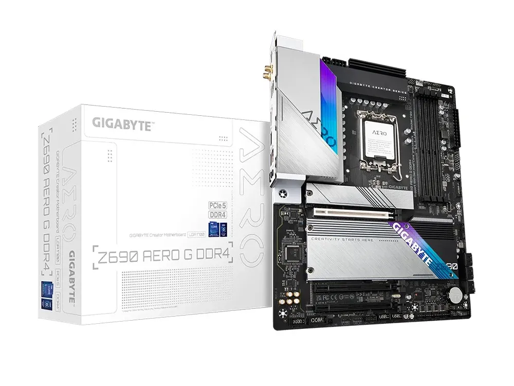 Placă de bază Gigabyte Z690 AERO G, LGA1700, Intel Z690, ATX