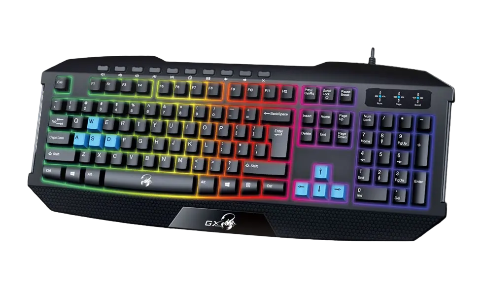 Tastatură Genius SCORPION K215, Cu fir, Negru