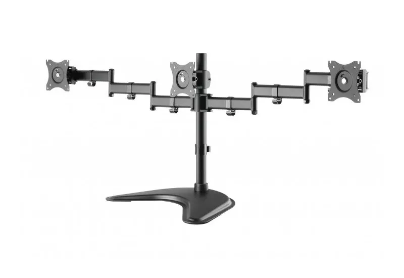 Suport birou pentru monitoare ITech MBS-13M, Negru