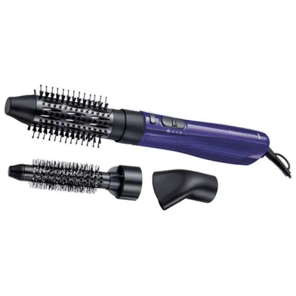 Uscător de păr-perie Remington Dry & Style AS800, 800 W, Negru | Violet