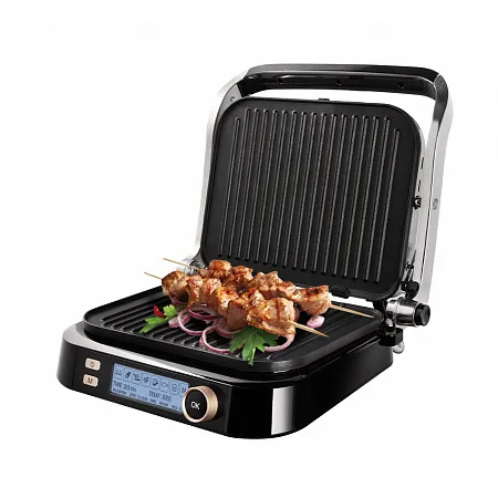 Grătar electric Redmond SteakMaster, 2100W, Negru