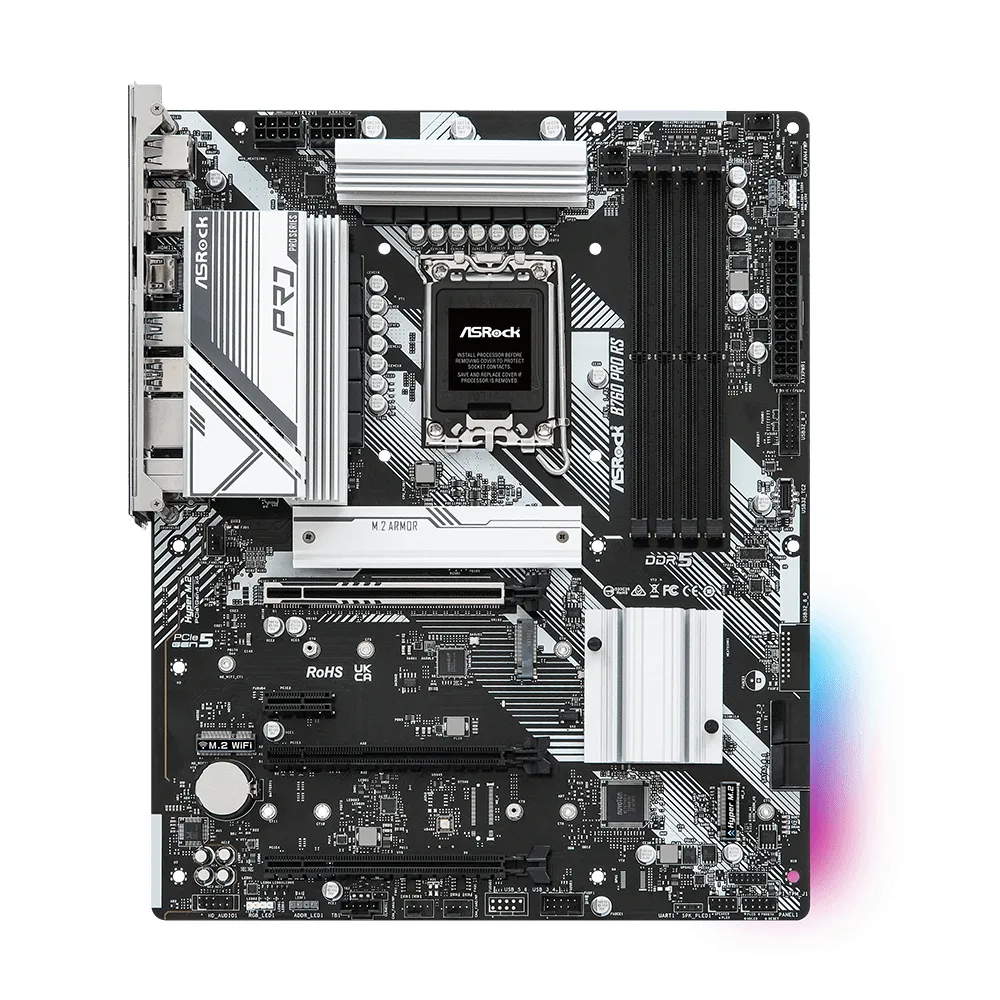 Placă de bază ASRock B760 PRO RS, LGA1700, Intel B760, ATX