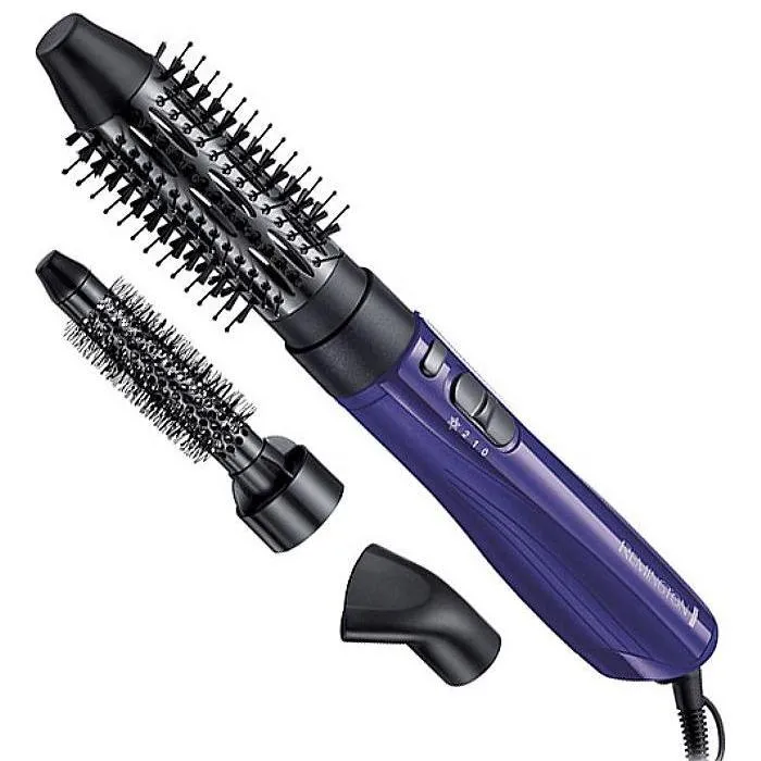 Uscător de păr-perie Remington Dry & Style AS800, 800 W, Negru | Violet