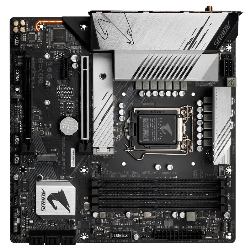 Placă de bază Gigabyte B560M AORUS PRO AX, LGA1200, Intel B560, Micro-ATX