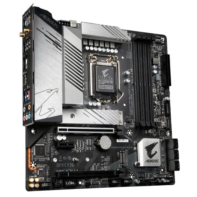 Placă de bază Gigabyte B560M AORUS PRO AX, LGA1200, Intel B560, Micro-ATX