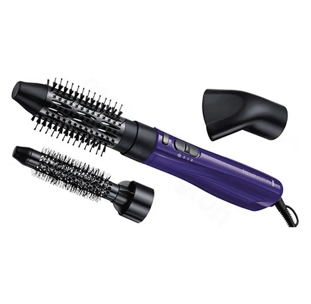 Uscător de păr-perie Remington Dry & Style AS800, 800 W, Negru | Violet