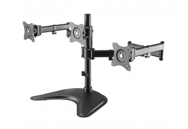 Suport birou pentru monitoare ITech MBS-13M, Negru
