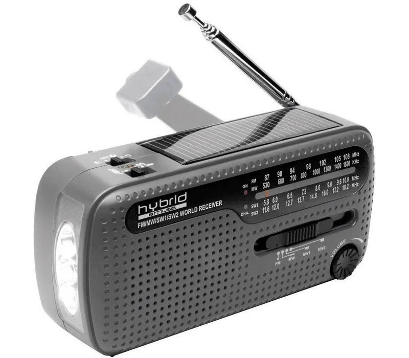 Radio portabil MUSE MH-07 DS, Negru