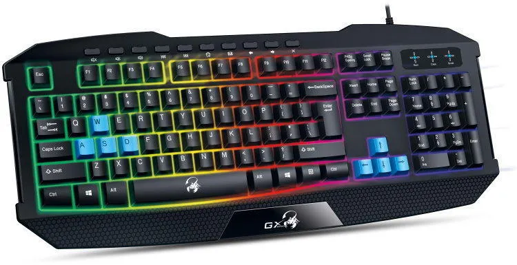Tastatură Genius SCORPION K215, Cu fir, Negru
