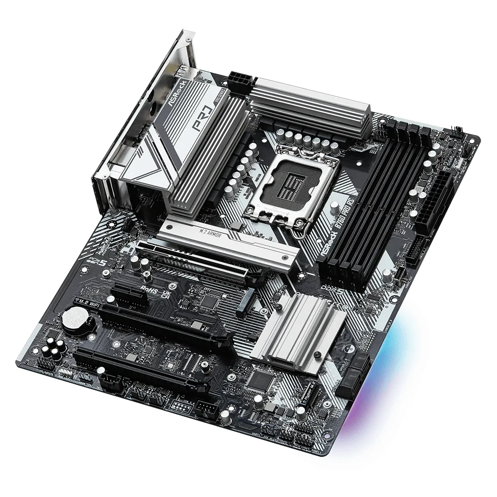 Placă de bază ASRock B760 PRO RS, LGA1700, Intel B760, ATX