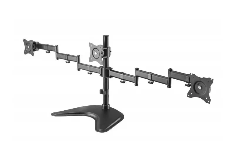 Suport birou pentru monitoare ITech MBS-13M, Negru