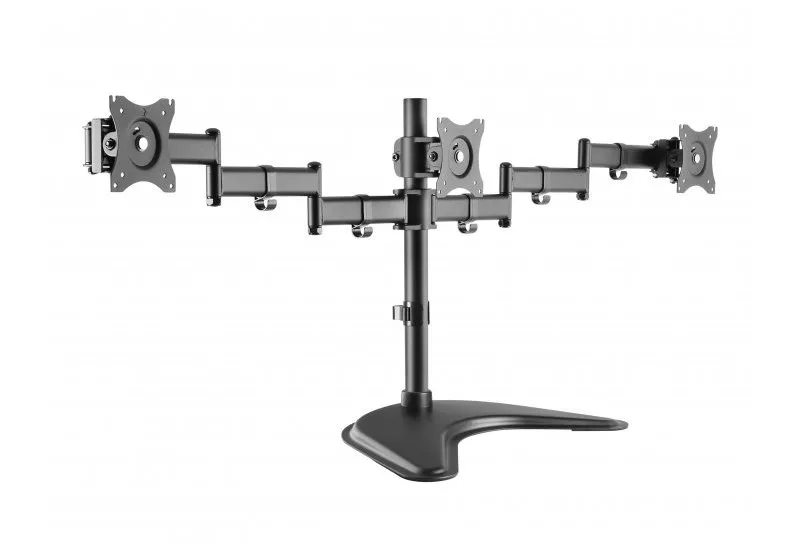 Suport birou pentru monitoare ITech MBS-13M, Negru