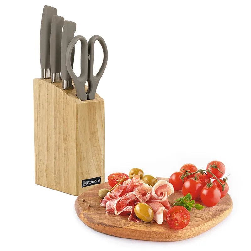 Set de Cuțite Rondell RD-1438, Grey