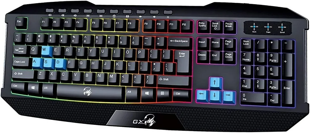 Tastatură Genius SCORPION K215, Cu fir, Negru