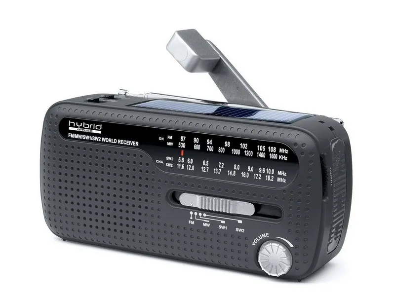 Radio portabil MUSE MH-07 DS, Negru