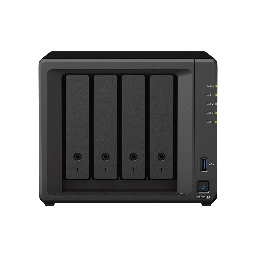 Stocare atașată la rețea SYNOLOGY DS923+, Negru