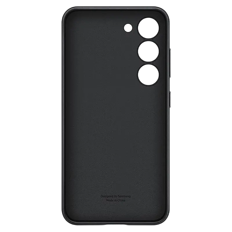 Husă Samsung Leather Cover for Galaxy S23+, Negru