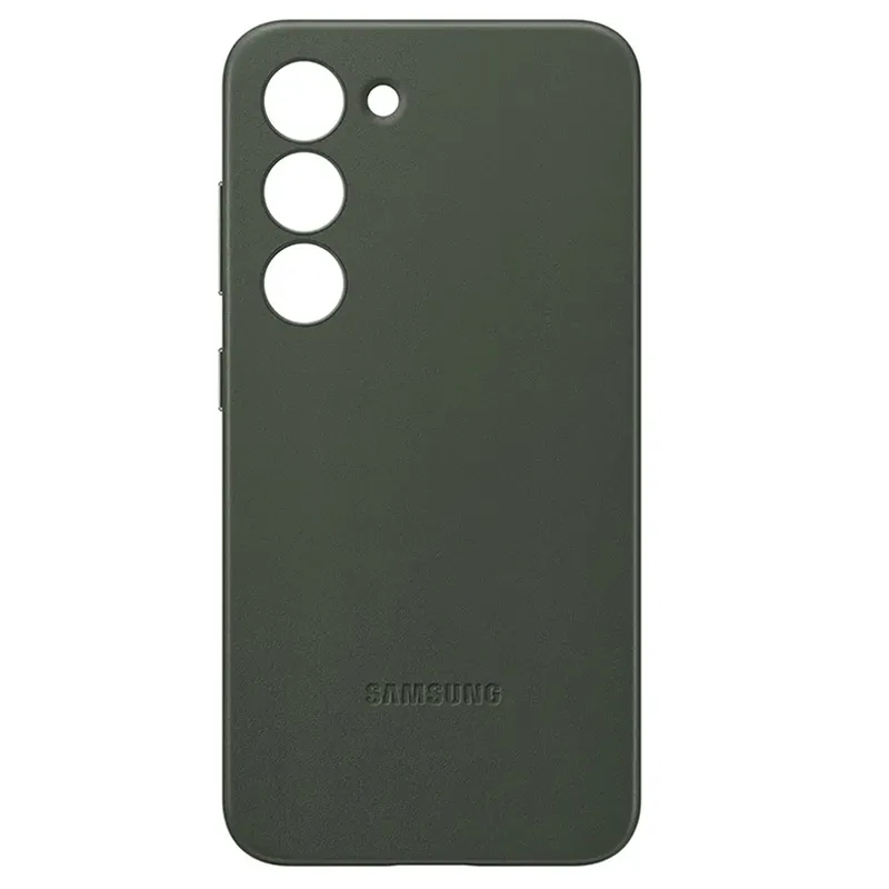 Husă Samsung Leather Cover for Galaxy S23+, Verde