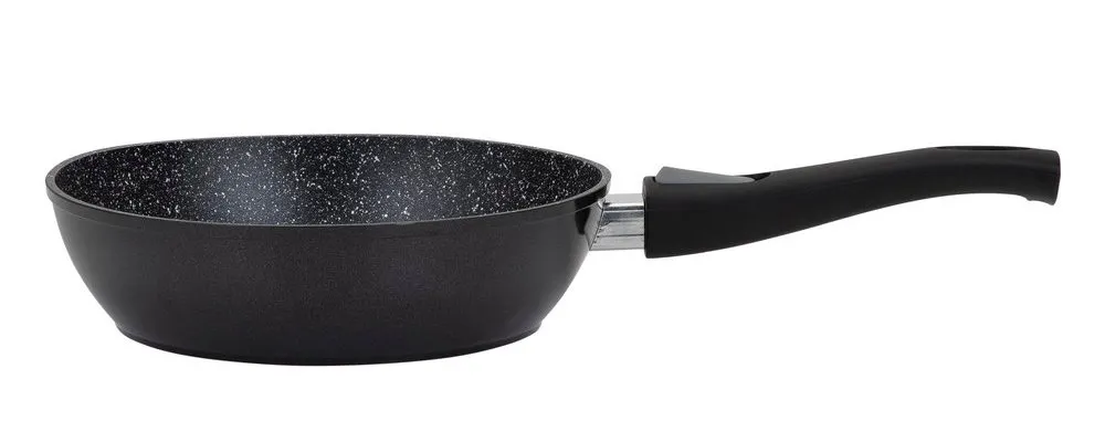 Tigaie adâncă RESTO 93014, 28cm, Negru
