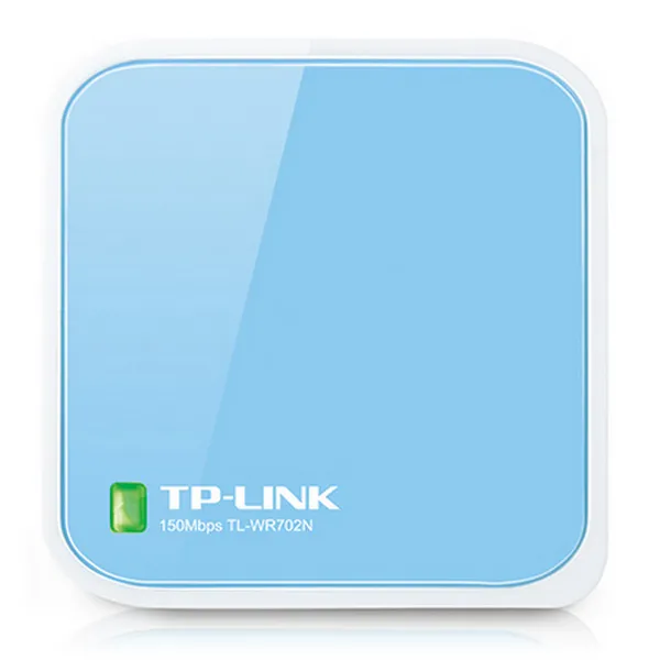 Router fără fir TP-LINK TL-WR702N, Albastru deschis