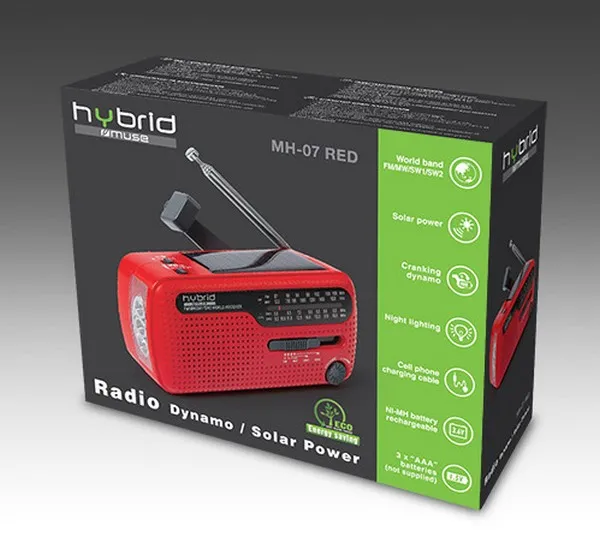 Boxă portabilă MUSE MH-07 RED, Roșu