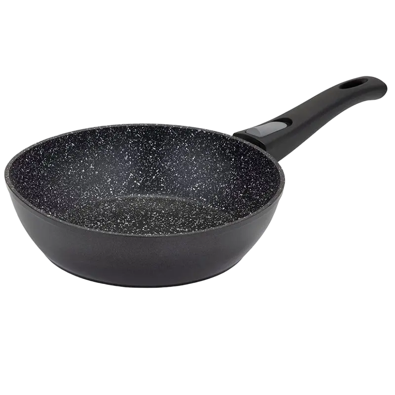 Tigaie adâncă RESTO 93014, 28cm, Negru
