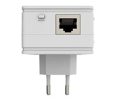 Powerline Adapter  MikroTik PL7411-2nD, până la 100 Mbps, Alb