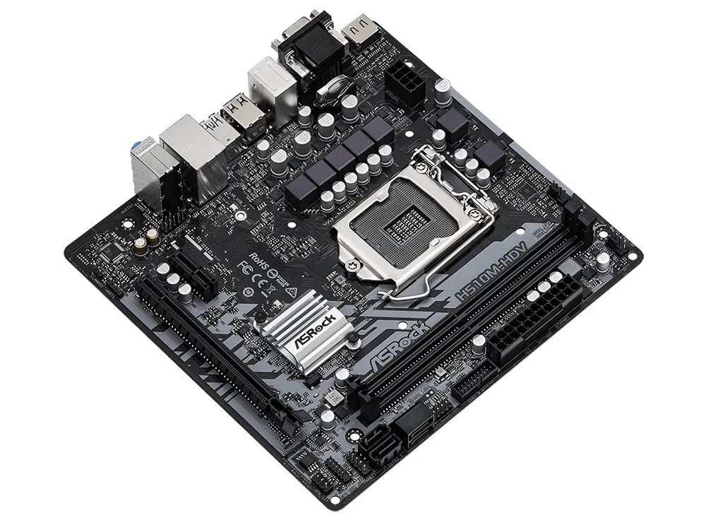 Placă de bază ASRock H510M-HDV R2.0, LGA1200, Intel H510, Micro-ATX