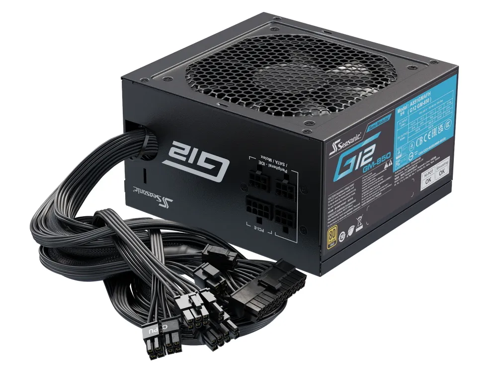 Sursă Alimentare PC Seasonic Focus GM, 850W, ATX, Semi-modular