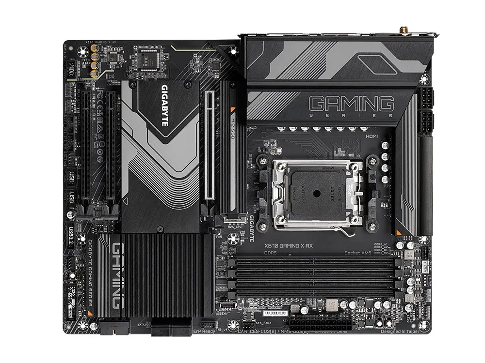 Placă de bază Gigabyte X670 GAMING X AX, AM5, AMD X670, ATX