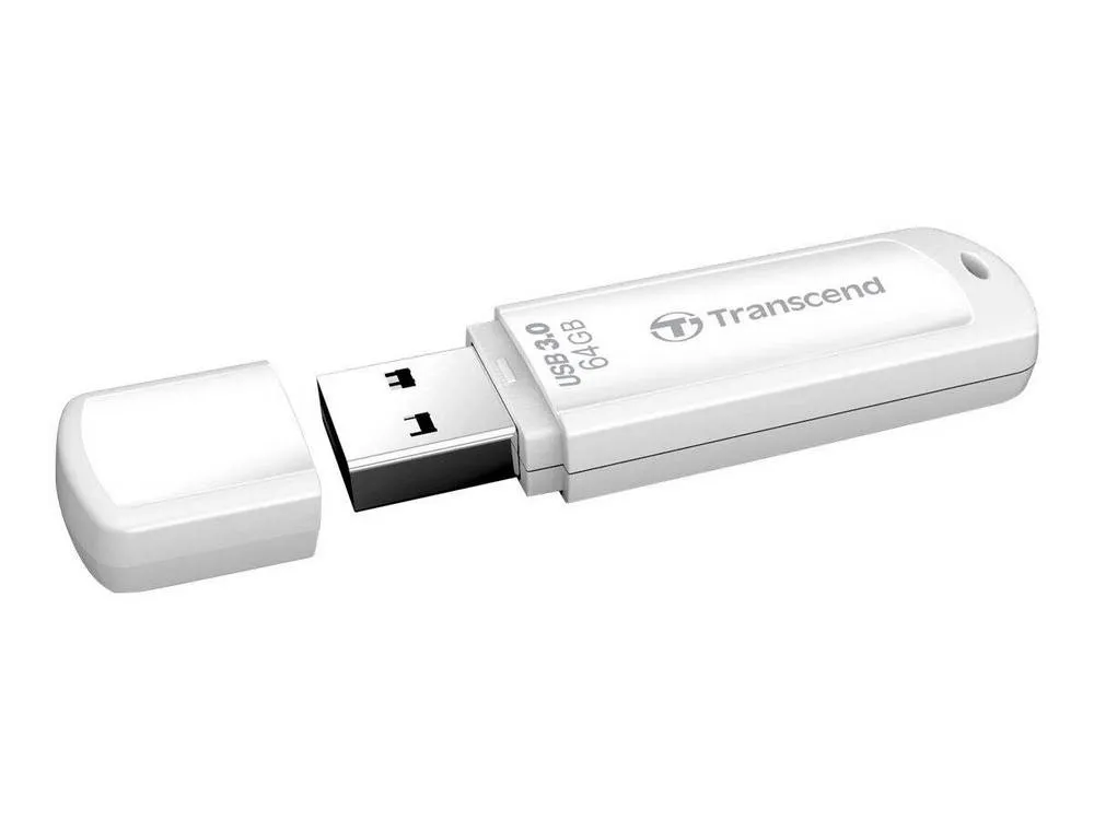 Memorie USB Transcend JetFlash 730, 64GB, Alb