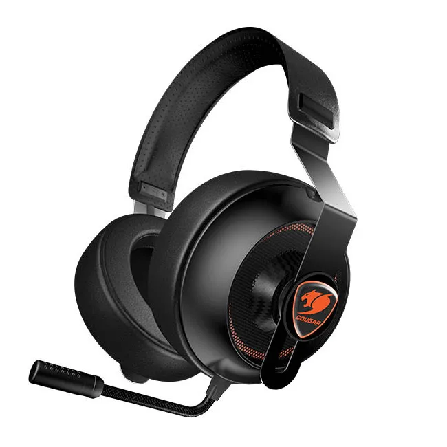 Căști gaming Cougar Phontum Essential, Wireless/Cu fir, Negru