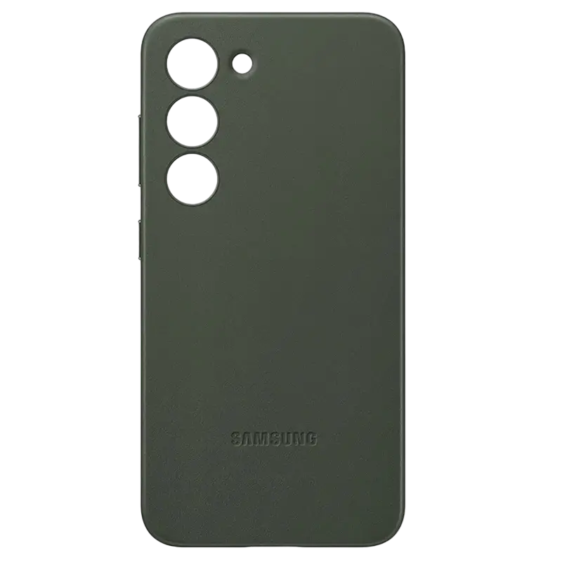 Husă Samsung Leather Cover for Galaxy S23+, Verde