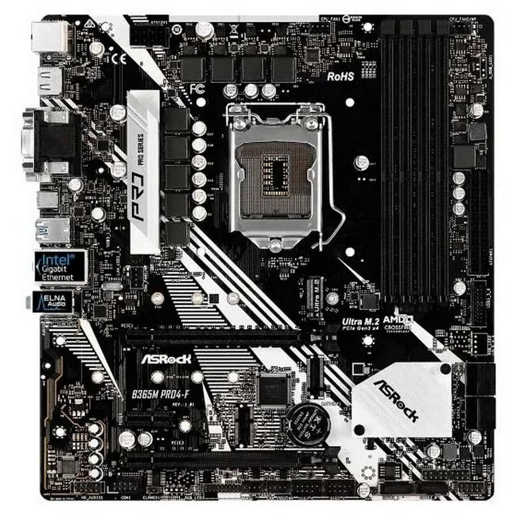 Placă de bază ASRock B365M PRO4-F, LGA1151, Intel B365, Micro-ATX