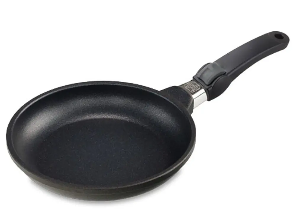 Tigaie AMT Gastroguss AMT-420-E, 20cm, Negru