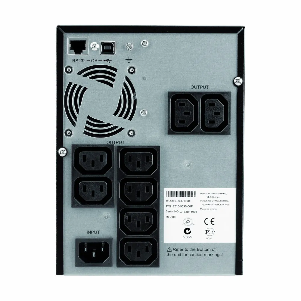 Sursă de alimentare neîntreruptibilă Eaton 5SC1000I, Linear-interactiv, 1000VA, Turn