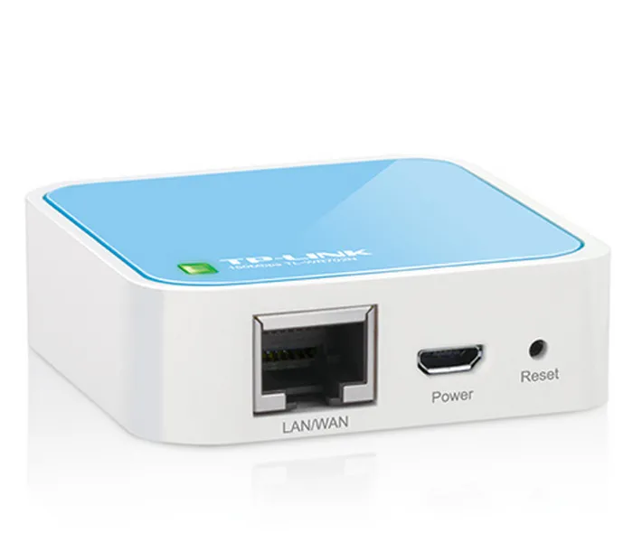 Router fără fir TP-LINK TL-WR702N, Albastru deschis