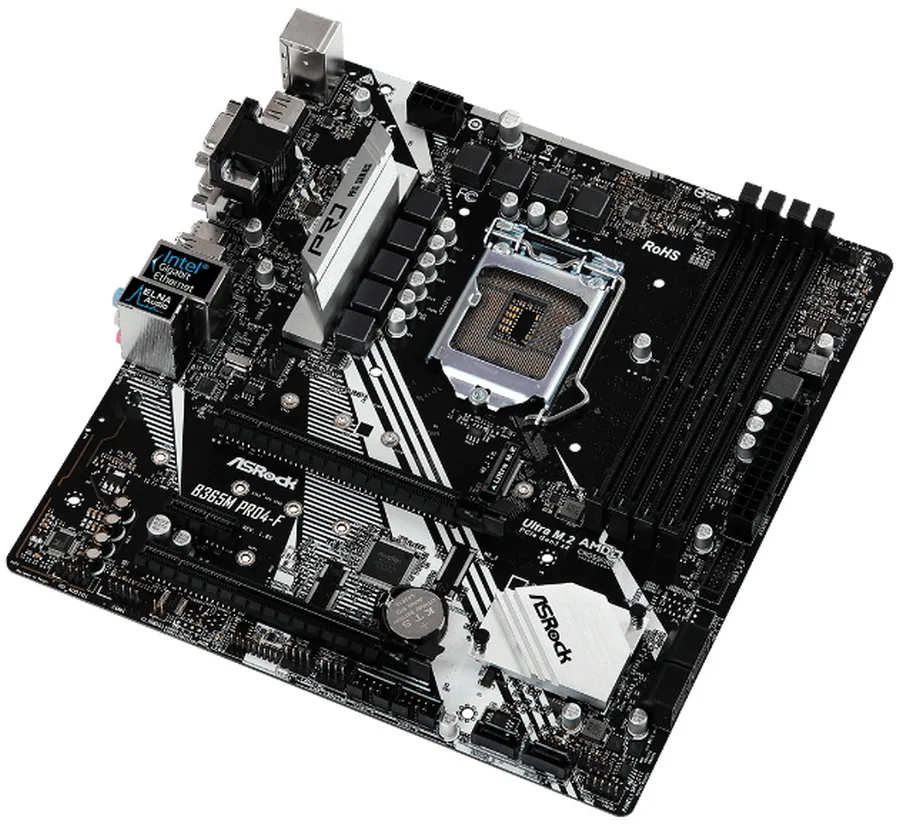 Placă de bază ASRock B365M PRO4-F, LGA1151, Intel B365, Micro-ATX
