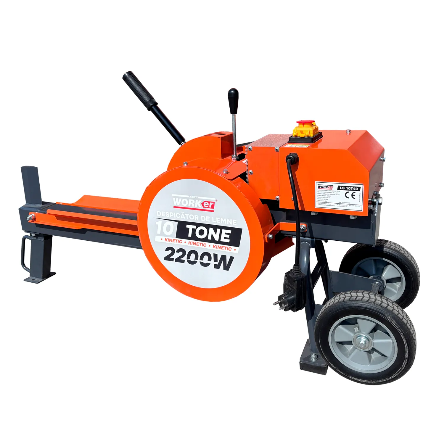 Despicator de lemne kinetik TECHNOWORKER LS 10T40