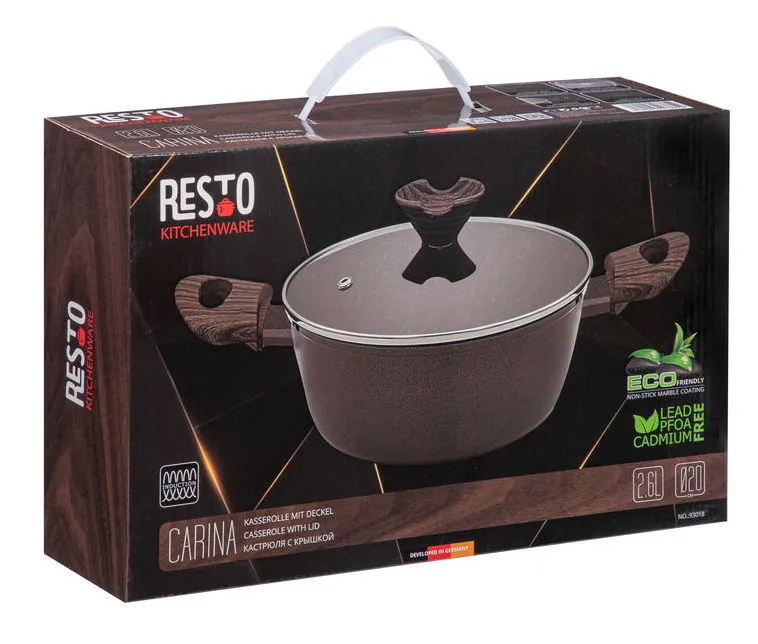 Cratiță RESTO 93018, 2L, Cafeniu