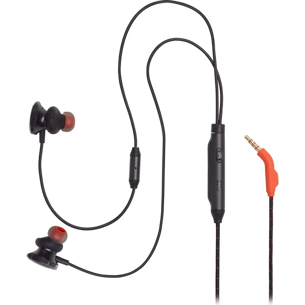 Căști gaming JBL Quantum 50, Cu fir, Negru