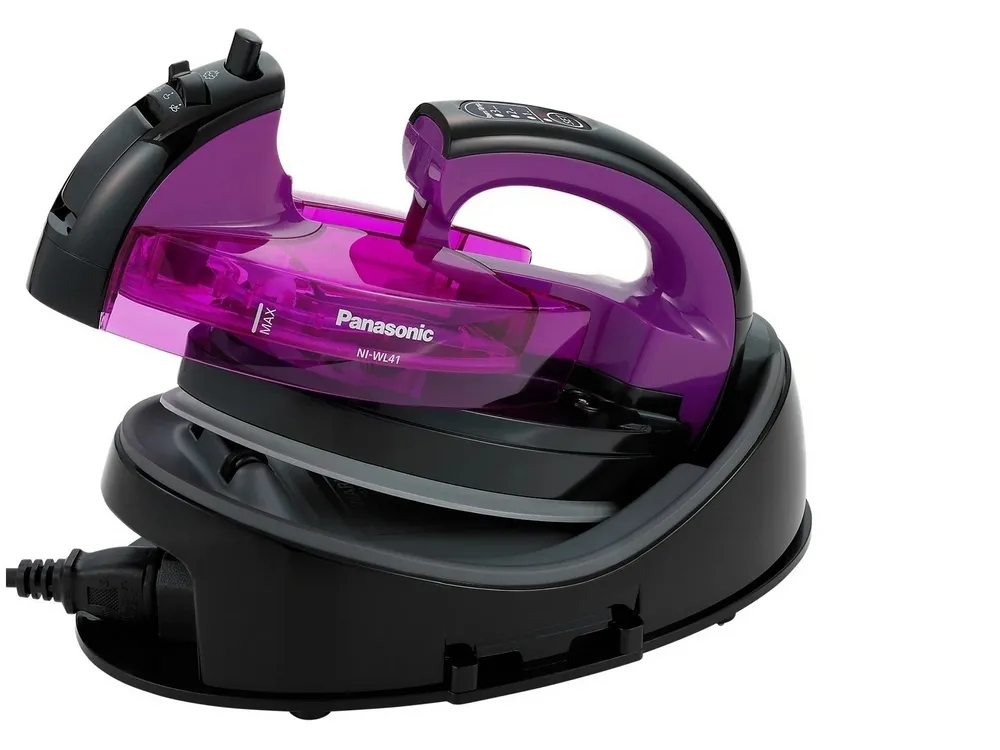 Fier de călcat fără fir Panasonic NI-WL41, 1550W, Violet