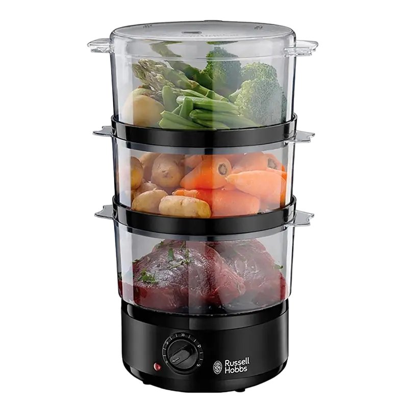 Aparat de gătit cu aburi Russell Hobbs 26530-56, Negru