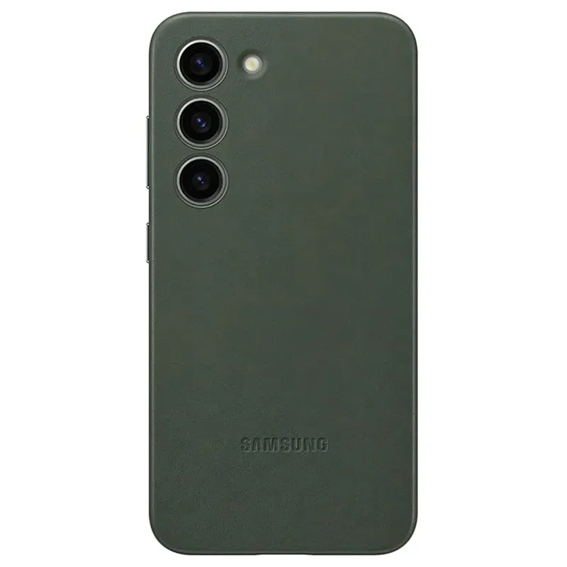Husă Samsung Leather Cover for Galaxy S23+, Verde