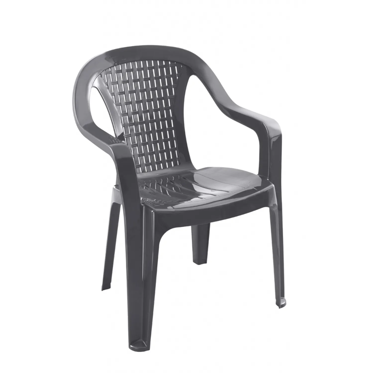 Scaun plastic Valerija Varijant (antracit)