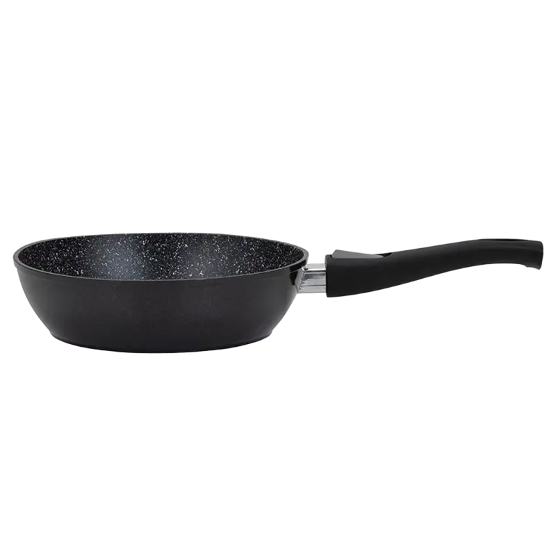 Tigaie adâncă RESTO 93014, 28cm, Negru
